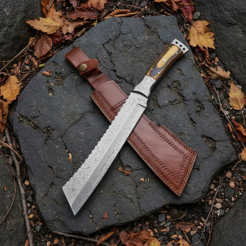 Machete corto fatto mano in - corto, a