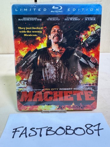 Machete blu ray - blu-ray, metalpack